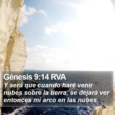 Génesis 9:14 RVA Bible Verse Image