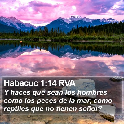 Habacuc 1:14 RVA Bible Verse Image