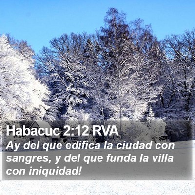 Habacuc 2:12 RVA Bible Verse Image