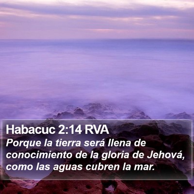 Habacuc 2:14 RVA Bible Verse Image