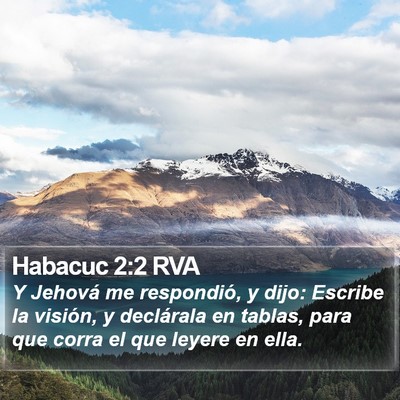 Habacuc 2:2 RVA Bible Verse Image