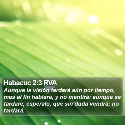 Habacuc 2:3 RVA Bible Verse Image