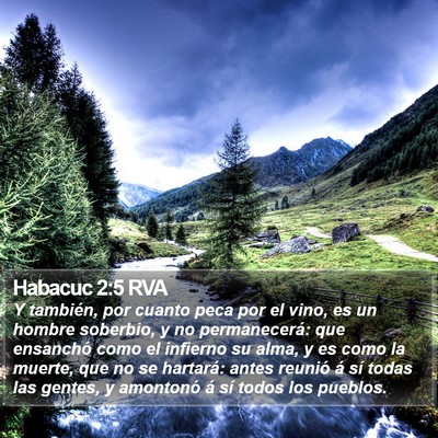 Habacuc 2:5 RVA Bible Verse Image