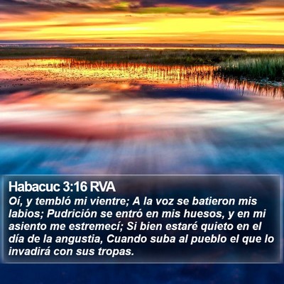 Habacuc 3:16 RVA Bible Verse Image