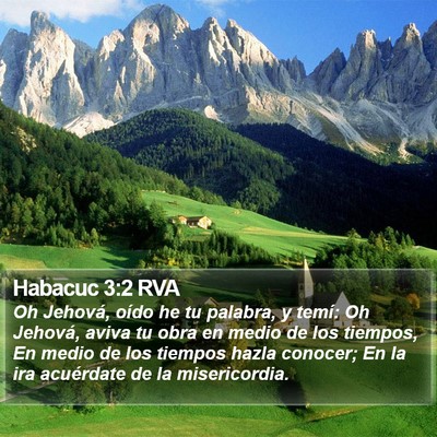 Habacuc 3:2 RVA Bible Verse Image