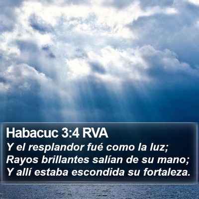 Habacuc 3:4 RVA Bible Verse Image