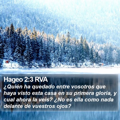 Hageo 2:3 RVA Bible Verse Image