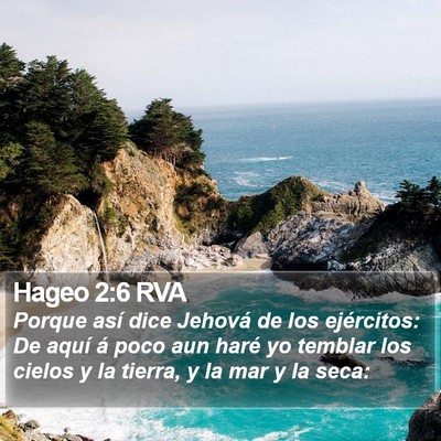 Hageo 2:6 RVA Bible Verse Image