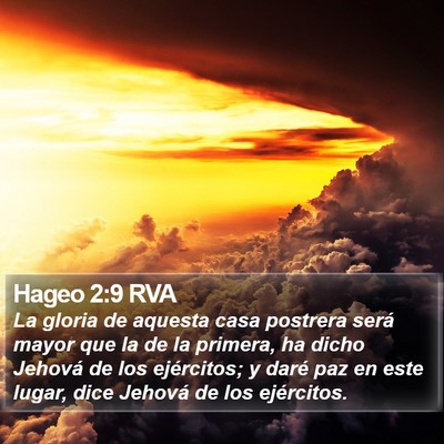 Hageo 2:9 RVA Bible Verse Image