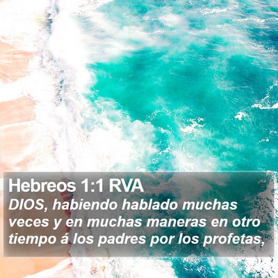 Hebreos 1:1 RVA Bible Verse Image