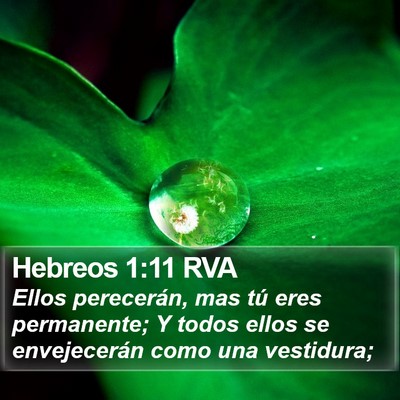 Hebreos 1:11 RVA Bible Verse Image
