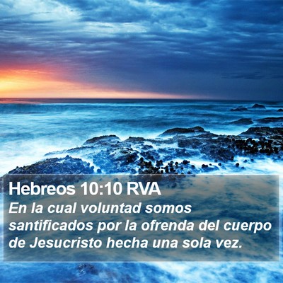 Hebreos 10:10 RVA Bible Verse Image