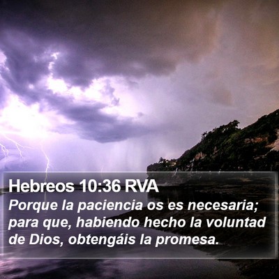 Hebreos 10:36 RVA Bible Verse Image