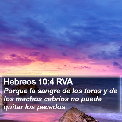 Hebreos 10:4 RVA Bible Verse Image