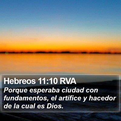 Hebreos 11:10 RVA Bible Verse Image