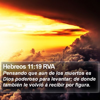Hebreos 11:19 RVA Bible Verse Image
