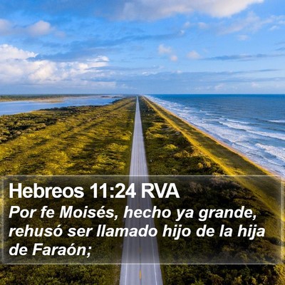 Hebreos 11:24 RVA Bible Verse Image