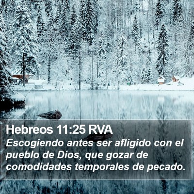 Hebreos 11:25 RVA Bible Verse Image