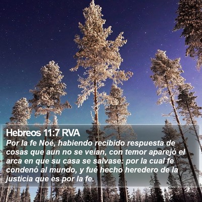 Hebreos 11:7 RVA Bible Verse Image