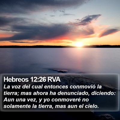 Hebreos 12:26 RVA Bible Verse Image