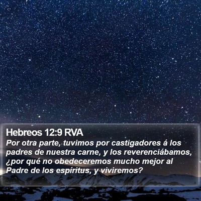 Hebreos 12:9 RVA Bible Verse Image