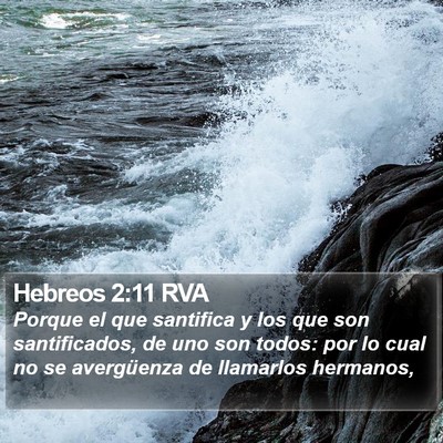Hebreos 2:11 RVA Bible Verse Image