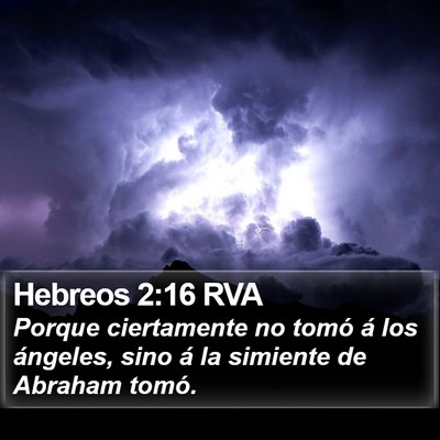 Hebreos 2:16 RVA Bible Verse Image