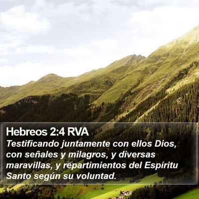 Hebreos 2:4 RVA Bible Verse Image