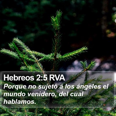 Hebreos 2:5 RVA Bible Verse Image