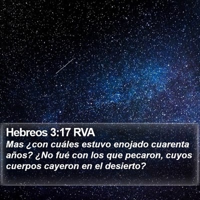 Hebreos 3:17 RVA Bible Verse Image