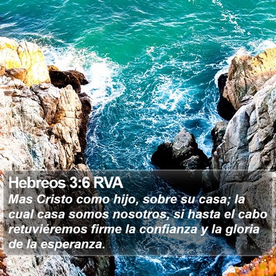 Hebreos 3:6 RVA Bible Verse Image