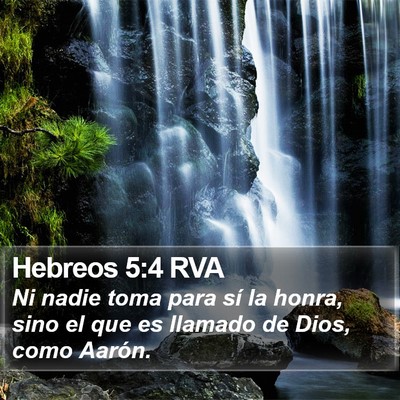 Hebreos 5:4 RVA Bible Verse Image