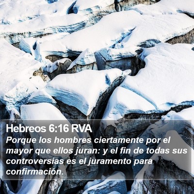 Hebreos 6:16 RVA Bible Verse Image