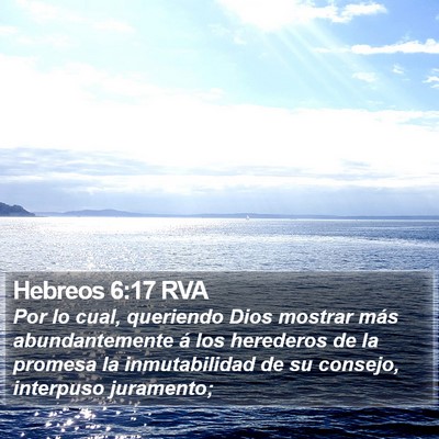 Hebreos 6:17 RVA Bible Verse Image