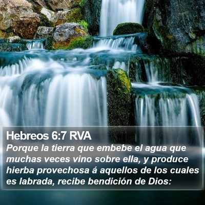 Hebreos 6:7 RVA Bible Verse Image