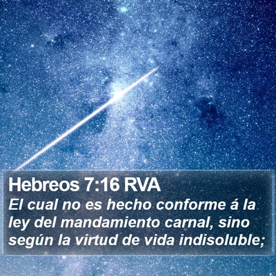 Hebreos 7:16 RVA Bible Verse Image