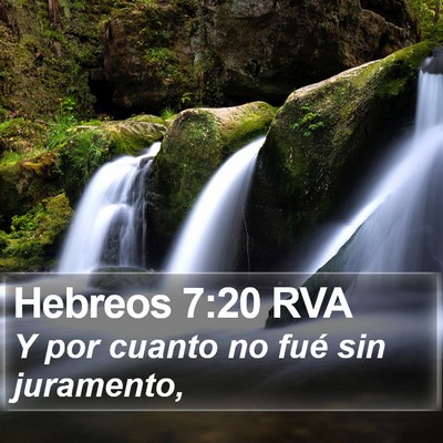Hebreos 7:20 RVA Bible Verse Image
