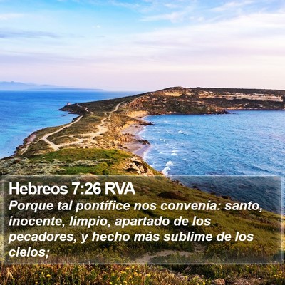 Hebreos 7:26 RVA Bible Verse Image