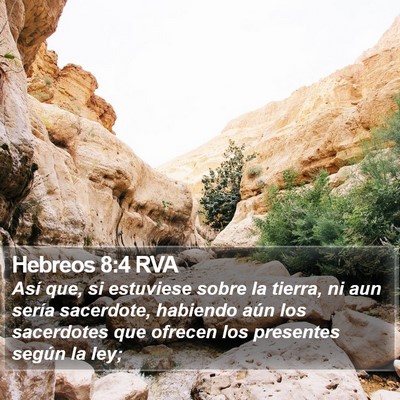 Hebreos 8:4 RVA Bible Verse Image