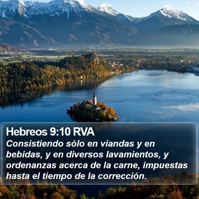 Hebreos 9:10 RVA Bible Verse Image