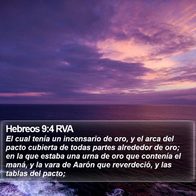 Hebreos 9:4 RVA Bible Verse Image