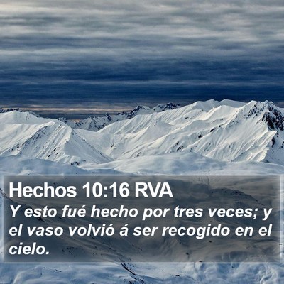 Hechos 10:16 RVA Bible Verse Image