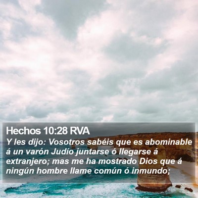 Hechos 10:28 RVA Bible Verse Image