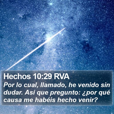 Hechos 10:29 RVA Bible Verse Image