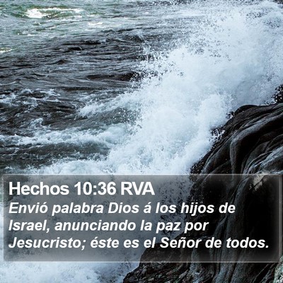 Hechos 10:36 RVA Bible Verse Image