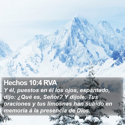 Hechos 10:4 RVA Bible Verse Image