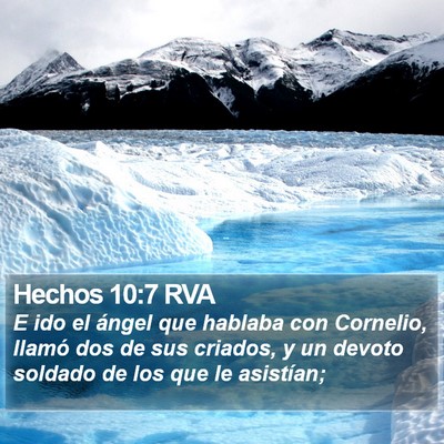 Hechos 10:7 RVA Bible Verse Image