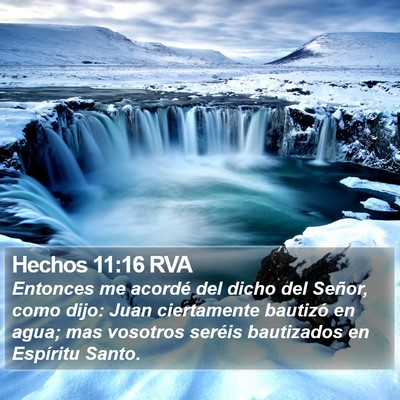 Hechos 11:16 RVA Bible Verse Image