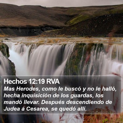 Hechos 12:19 RVA Bible Verse Image