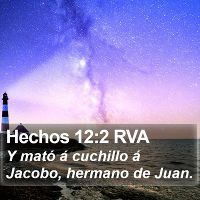 Hechos 12:2 RVA Bible Verse Image